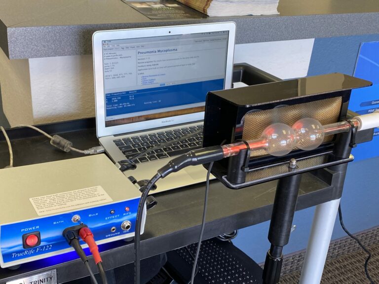 Rife Generator Machine for pain relief at Temple of Wellness in Brooklyn